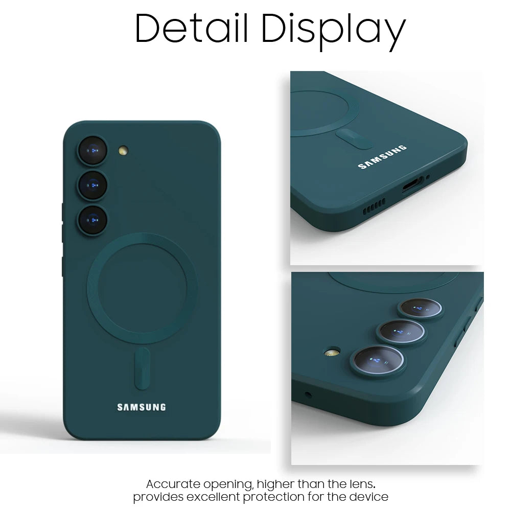 Premium MagSafe Magnetic Case for Samsung Galaxy – Slim & Shockproof