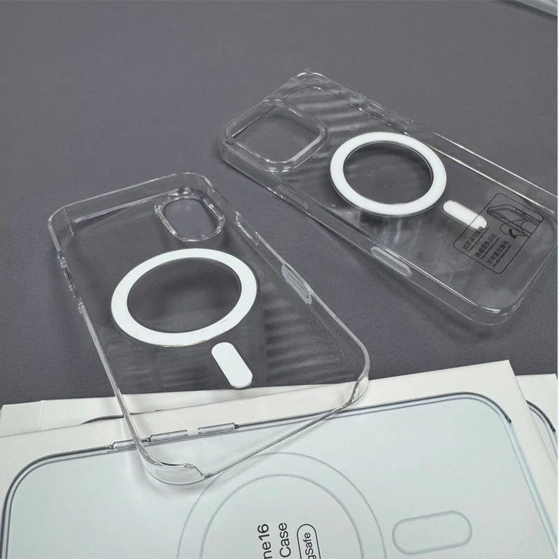 Ultra Clear Magnetic iPhone Case – Slim & Durable Protection