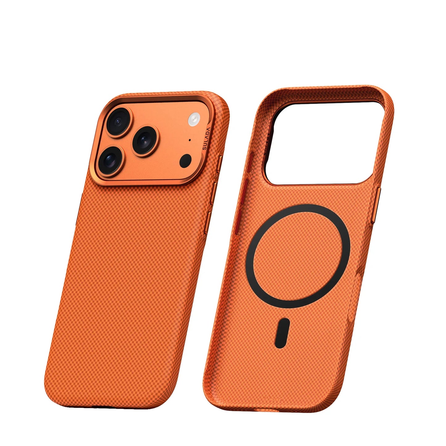 Kevlar Magnetic Stand Case – Ultra Slim Armor Cover for iPhone Pro Models