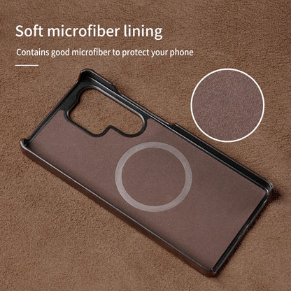 Magnetic Retro Leather Case for Samsung Galaxy S24 & S25