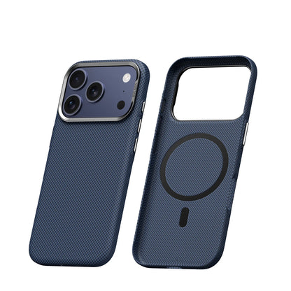 Kevlar Magnetic Stand Case – Ultra Slim Armor Cover for iPhone Pro Models