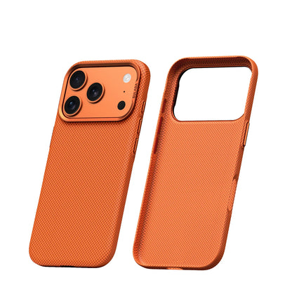Kevlar Magnetic Stand Case – Ultra Slim Armor Cover for iPhone Pro Models