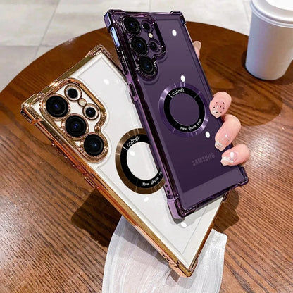 Clear Magnetic MagSafe Case for Samsung Galaxy