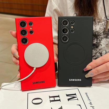 Premium Soft Silicone MagSafe Case – Samsung Galaxy