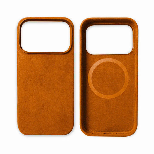 Alcantara Luxury Magnetic Case – Soft Touch iPhone Protection