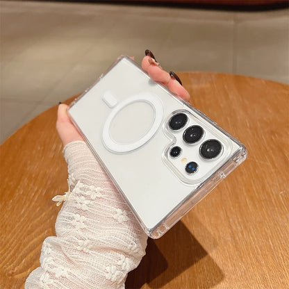 Magnetic MagSafe Case for Samsung Galaxy – Slim Shockproof Protection