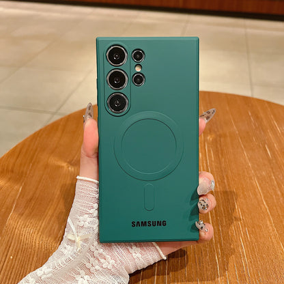 Premium Soft Silicone MagSafe Case – Samsung Galaxy