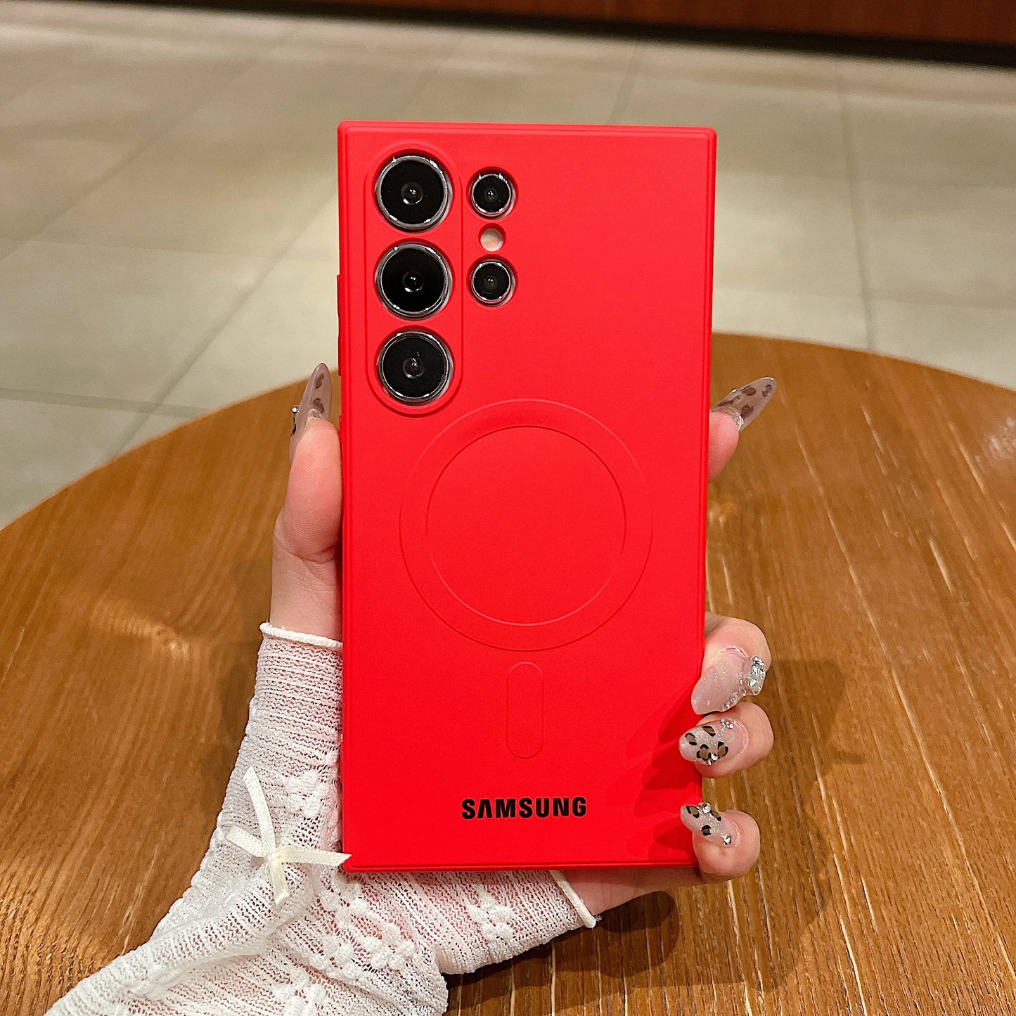 Premium Soft Silicone MagSafe Case – Samsung Galaxy