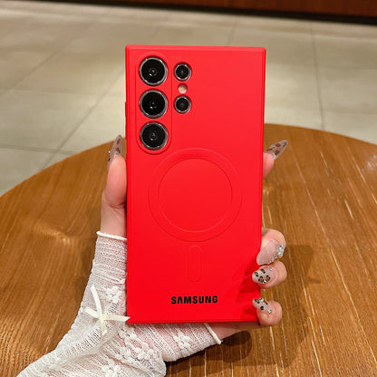 Premium Soft Silicone MagSafe Case – Samsung Galaxy