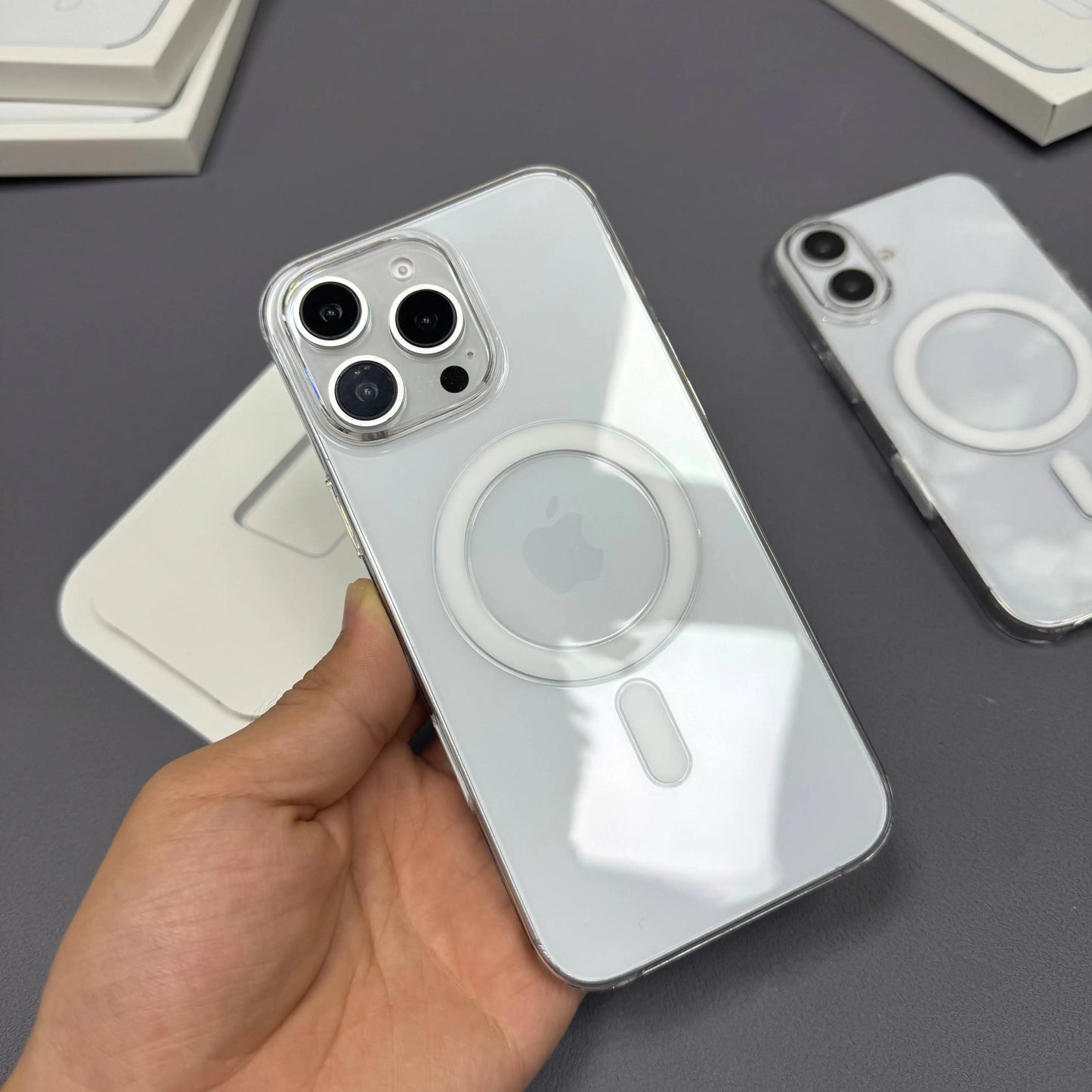 Ultra Clear Magnetic iPhone Case – Slim & Durable Protection