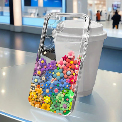 Premium Floral Crystal Case for Samsung Galaxy