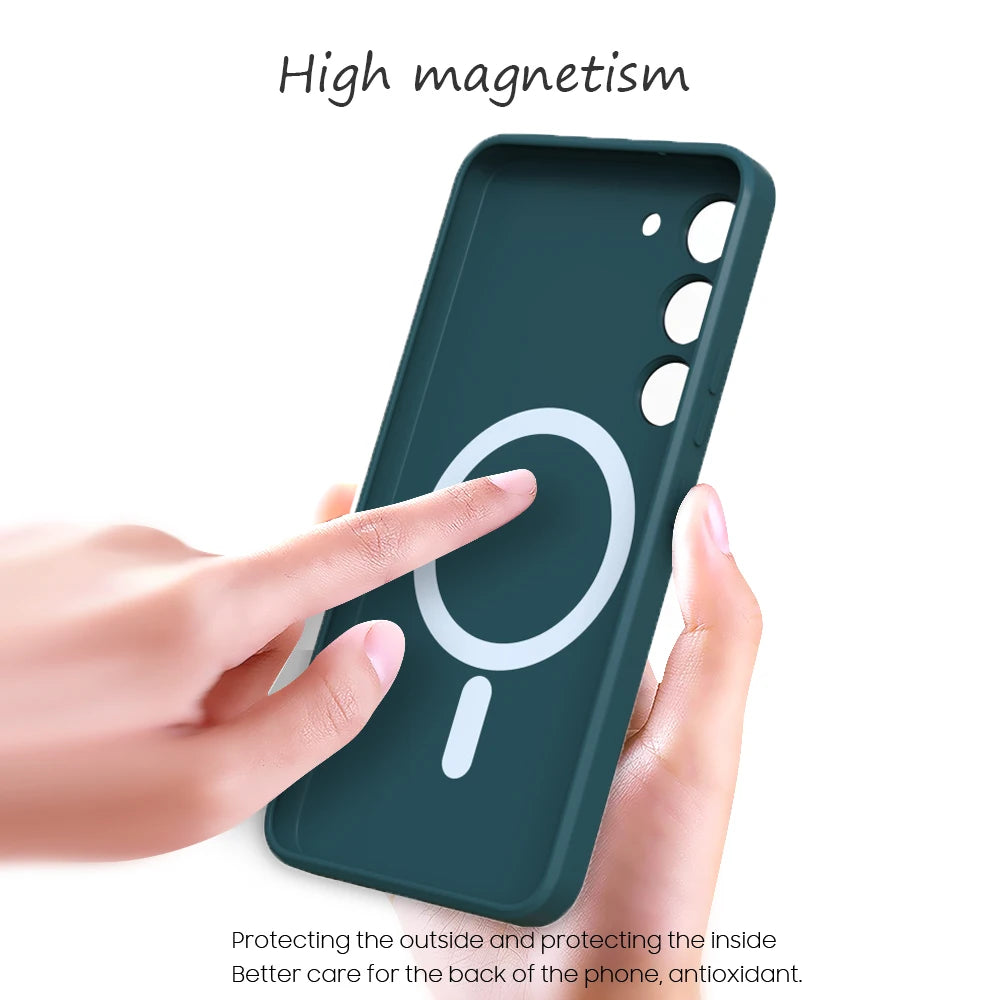 Premium MagSafe Magnetic Case for Samsung Galaxy – Slim & Shockproof