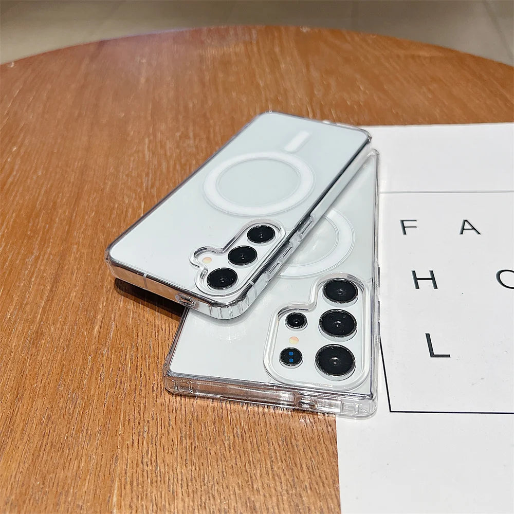 Magnetic MagSafe Case for Samsung Galaxy – Slim Shockproof Protection