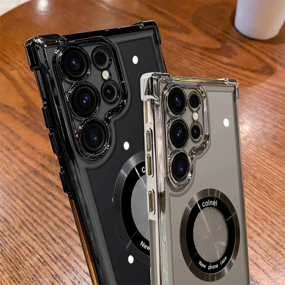 Clear Magnetic MagSafe Case for Samsung Galaxy