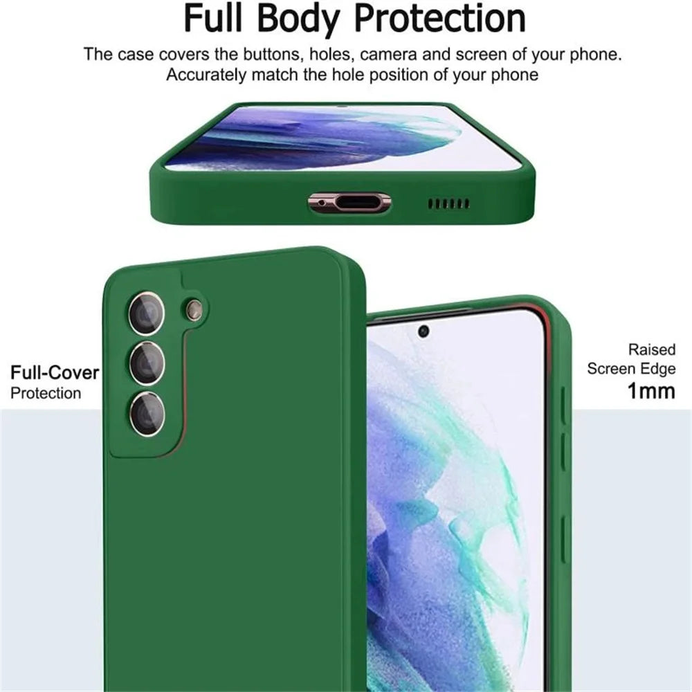 Premium Liquid Silicone Case for Samsung Galaxy – Soft Touch Protection