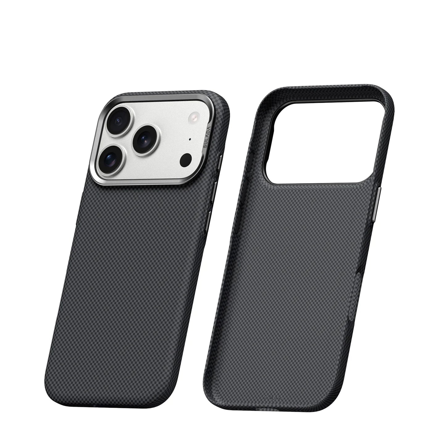 Kevlar Magnetic Stand Case – Ultra Slim Armor Cover for iPhone Pro Models